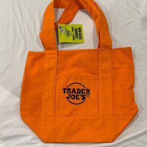 Trader Joe's Orange Tote Bag limited edition Halloween